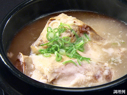 韓国宮廷料理　参鶏湯セット2